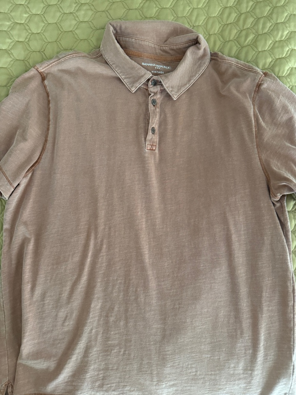 Banana Republic Men's Polo Set — Tan & Olive Green - Picture 3 of 8